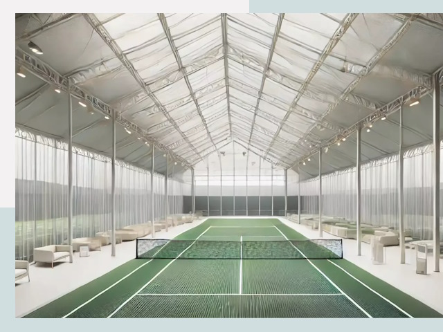 Строительство теннисных кортов в Нерюнгри