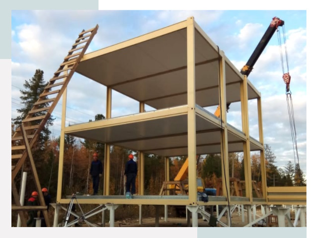 Строительство модульных здания Нерюнгри