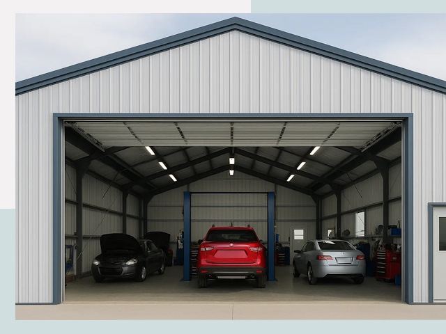 Ангары из сэндвич панелей от 652 руб. в Нерюнгри