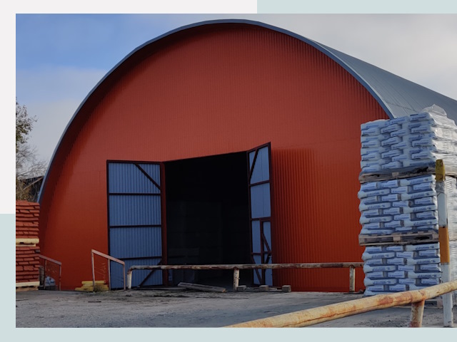 Полукруглые ангары по цене от 652 руб. в Нерюнгри