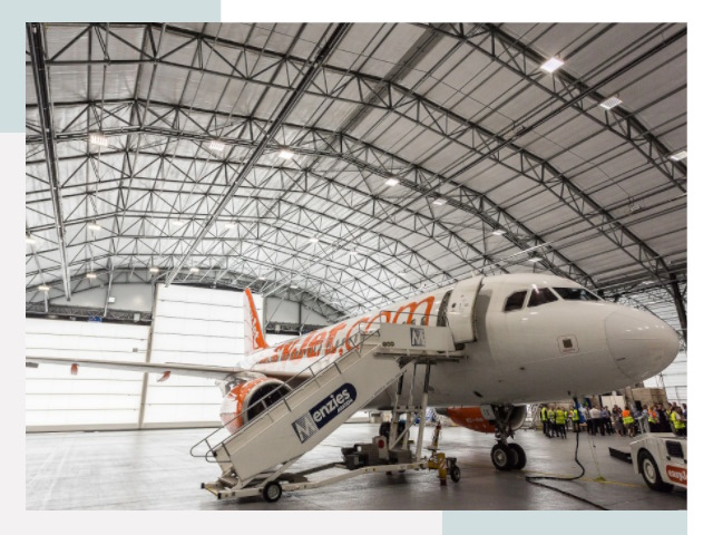 Авиационные ангары в Нерюнгри