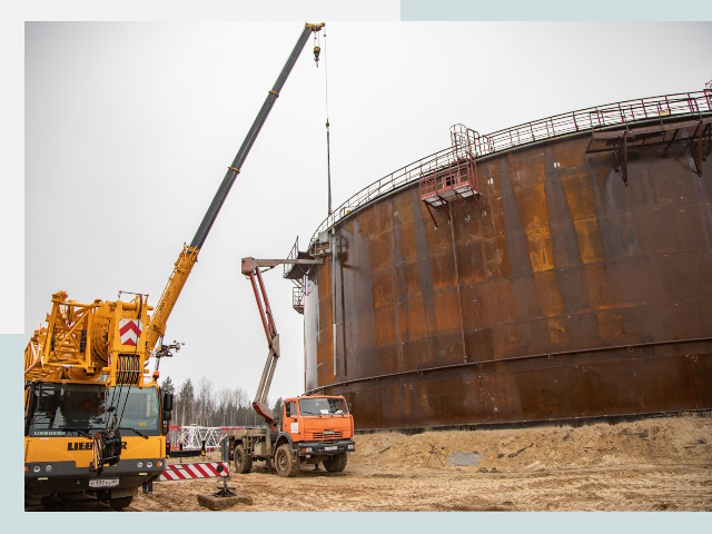 Монтаж резервуаров в Нерюнгри от 652 руб. за м³