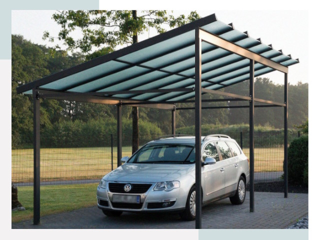 Навесы для автомобилей в Нерюнгри