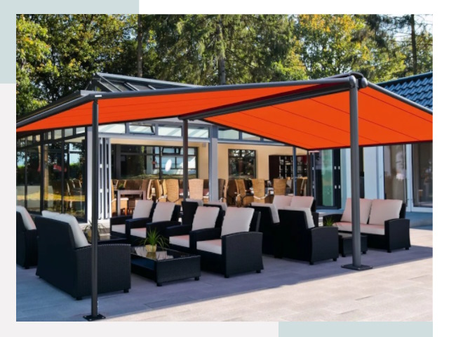 Навесы для кафе и ресторанов в Нерюнгри