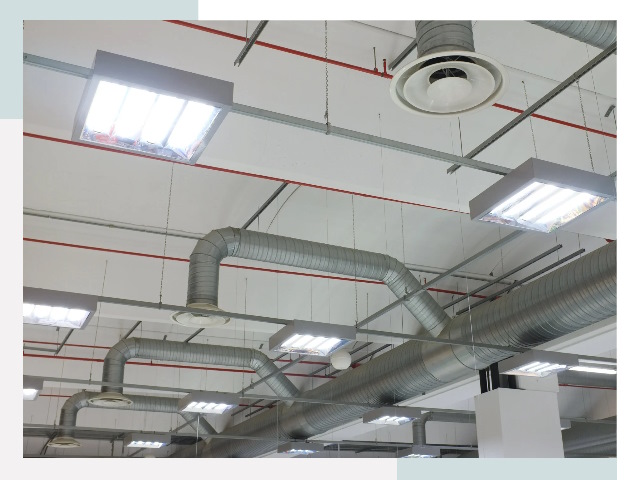 Вентиляция ангаров в Нерюнгри