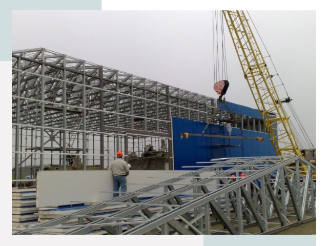 Монтаж ангаров в Нерюнгри